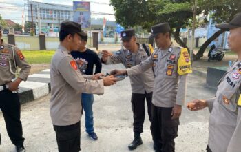 Polsek Kediri Terus Perangi Stunting Lewat Program Jumat Berkah