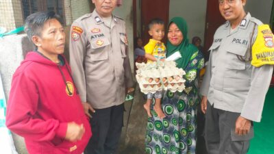 Satu Butir Telur, Harapan Besar Polisi di Kediri Gempur Stunting