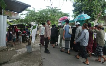 Sinergi Polisi dan Masyarakat, Pemakaman TGH Mujahidin Berjalan Kondusif