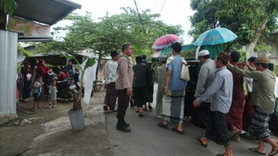 Sinergi Polisi dan Masyarakat, Pemakaman TGH Mujahidin Berjalan Kondusif