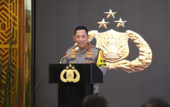 Buka Rilis Akhir Tahun 2024, Kapolri Doakan 987 Anggota yang Gugur