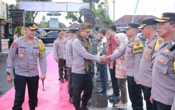 Kapolda NTB Laksanakan Kunker di Polres Lombok Tengah.