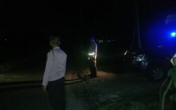 Patroli Fajar Humanis Polres Loteng Cegah Aksi Kriminalitas Pada Malam Hari.