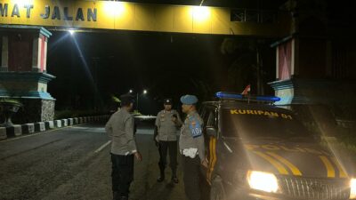 Malam Aman di Bypass BIL: Sinergi Polsek Kuripan Jaga Keamanan Masyarakat