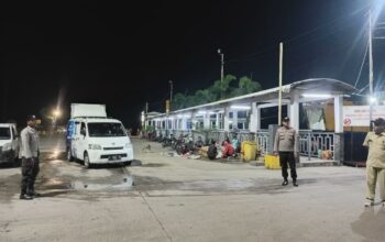 Keamanan Pelayaran Prioritas, Polsek Kawasan Pelabuhan Lembar Gencar Patroli Malam