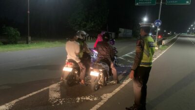 Patroli Malam Polisi Tertibkan BIL 2, Tindak Knalpot Brong dan Indikasi Balap Liar