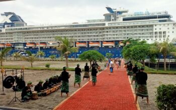 Ribuan Turis Internasional Kagumi Lombok Bersama Celebrity Millennium