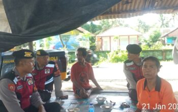 Sentuhan Humanis Polres Lombok Barat, Dialog dan KEMOS 110 Sapa Warga Sekotong