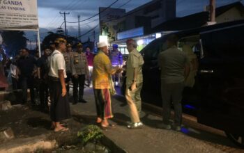 Polres Lombok Utara Amankan Jalannya Kunjungan Menbud di Kabupaten Lombok Utara