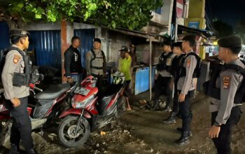 Patroli Malam Sat Samapta Polres Bima Kota, Antisipasi Gangguan Kamtibmas di Lingkungan Masyarakat