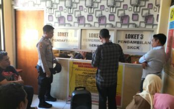 Kasiwas Polres Bima Kota Lakukan Pengawasan Pelayanan Publik di Unit Penerbitan SKCK