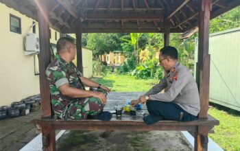 Coffee morning, Momentum jalin sinergitas dan kerja sama TNI dan Polri.