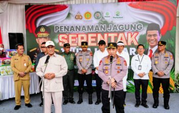 Gerakan 1 Juta Hektare Jagung: Sinergi Polri dan Kementrian Pertanian Wujudkan Swasembada Pangan 2025