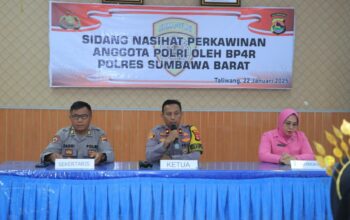 Polres Sumbawa Barat gelar sidang BP4R bagi personil yang akan menikah