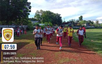 Jaga Kesehatan Personil, Polres Sumbawa Laksanakan Tes Kesamaptaan Jasmani Berkala