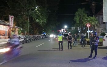 Polres Bima Kota Laksanakan Patroli KRYD untuk Antisipasi Gangguan Kamtibmas