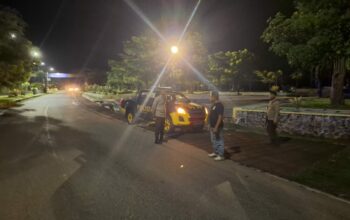 Polsek Rasanae Barat Polres Bima Kota Gelar Patroli Blue Light, Ciptakan Malam Aman dan Kondusif