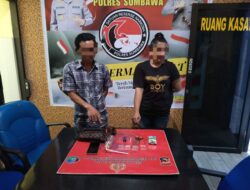 Pesta Sabu, Satresnarkoba Polres Sumbawa Amankan Pria Dan Wanita Di Sebuah Homestay