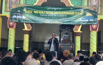 Polres Dompu Peringati Isra Mi’raj, Perkuat Keimanan dan Semangat Pengabdian