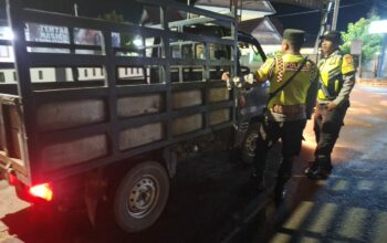 Dorong Kamtibmas Tetap Kondusif, Polsek Seteluk Gelar KRYD Malam Hari, Antisipasi Gangguan Keamanan