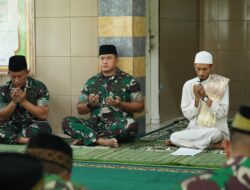 HUT Ke-64, Korem 162/Wira Bhakti Gelar Doa Bersama Lintas Agama.