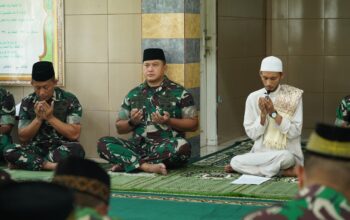 HUT Ke-64, Korem 162/Wira Bhakti Gelar Doa Bersama Lintas Agama.