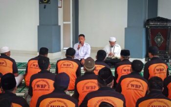 Jelang Ramadhan, Lapas Lombok Barat Bekali Warga Binaan Perdalam Ilmu Fiqih.