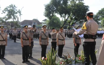 Polres Loteng Gelar Upacara Sertijab PJU Dan Sejumlah Kapolsek.