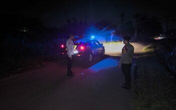 Polres Lombok Tengah Tingkatkan Patroli ke Pusat Perbelanjaan pada Malam Hari.