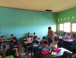 Polres Loteng Kawal Pendistribusian Makanan Bergizi Gratis untuk Pelajar