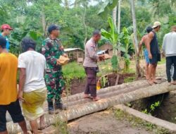 Gotong Royong TNI-Polri & Warga Sekotong: Jalan Putus Kembali Terhubung!