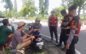 Patroli Dialogis Sat Samapta Lombok Barat Sapa Warga, Sosialisasi KEMOS 110