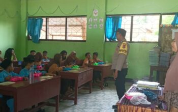 Aksi Humanis Polsek Kediri, Jaga Gizi Anak-anak Melalui Program MBG