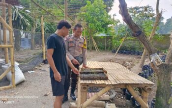 Ketahanan Pangan Jadi Fokus Polsek Kuripan dalam Kegiatan Sambang Desa