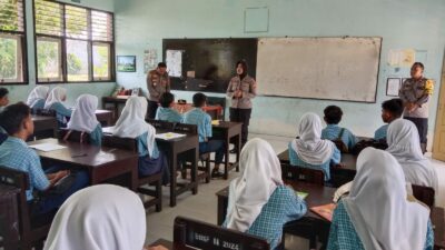 Siswa SMP Labuapi Lawan Narkoba, Judi Online, dan Bullying