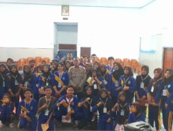 Sat Binmas Polres Bima Kota Gelar Pelatihan Kawah Kepemimpinan di SMUN 4 Kota Bima