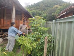 Dorong Terwujudnya Ketahanan Pangan Masyarakat, Polsek Seteluk Ajak Warga Mengelola dan Kembangkan Lahan Pekarangan Bergizi