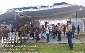 Polres Sumbawa Laksanakan Pengamanan Kunjungan Duta Besar Prancis ke Sumbawa