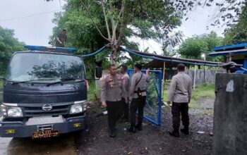 Polres Lombok Utara Distribusikan Air Bersih Pasca Bencana