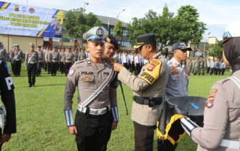 Polres Bima Kota Gelar Apel Pasukan Operasi Keselamatan Rinjani 2025