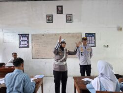 Polres Bima Kota Sampaikan Sosialisasi Ops Keselamatan di Sekolah