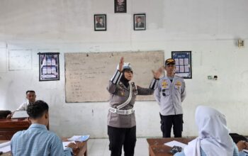 Polres Bima Kota Sampaikan Sosialisasi Ops Keselamatan di Sekolah