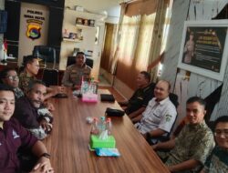 Kapolres Bima Kota Silaturahmi dengan Ketua FKGK dan Para Pendeta Kota Bima