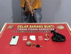 Kurir Sabu Diciduk di Jalan Raya, Bandar Besar Kabur di Tengah Malam