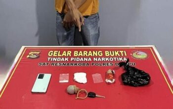 Kurir Sabu Diciduk di Jalan Raya, Bandar Besar Kabur di Tengah Malam