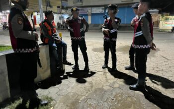 Sat Samapta Polres Bima Kota Laksanakan Patroli Blue Light untuk Menjaga Keamanan