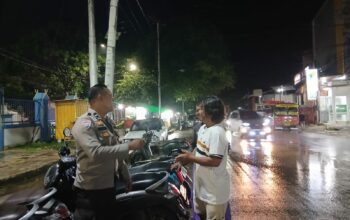 Polsek Rasanae Barat Laksanakan Cooling System dan Pengaturan Lalu Lintas di Terminal Tipe A Dara Bima