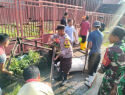 Polsek Manggelewa Gelar Bakti Sosial di Pasar Soriutu