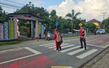 Pastikan Ketertiban Masyarakat, Polsek Sekongkang Laksanakan Giat Rawan Pagi