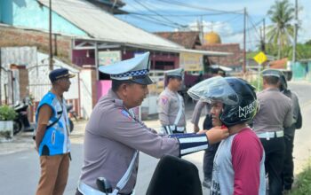 Kasat Lantas Polres Dompu Pimpin Operasi Keselamatan Rinjani 2025, Kesadaran Berlalu Lintas Meningkat